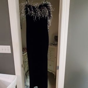 Alex Evenings black velvet evening gown